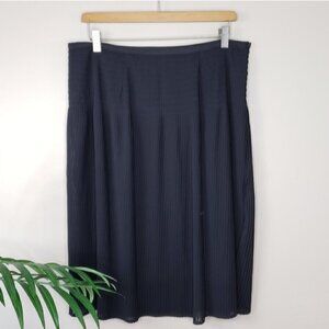 Jonathan Martin | Black Pleated Skirt Size Medium